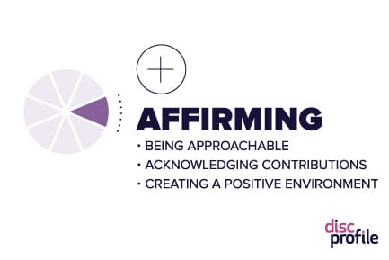 Affirming leaders: being approachable, acknowledging contributions, creative a positive environment