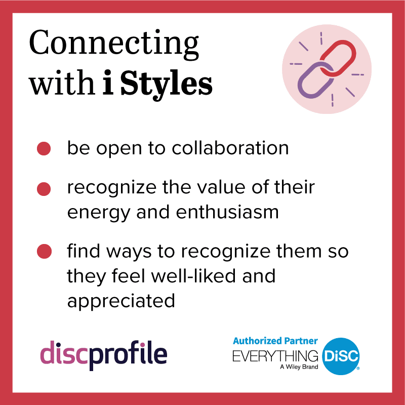 Connecting with DiSC i styles