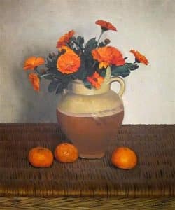 Marigolds and Tangerines by Felix Vallotton