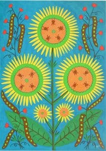 Dear Friends I Give You the Sun and My Sunny Art by Maria Primachenko